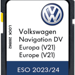 VOLKSWAGEN DISCOVER PRO DV SAT NAV MAP UPDATE SD CARD EUROPE 2023