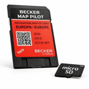 MERCEDES BECKER PILOT SAT NAV MAP UPDATE MICRO SD CARD EUROPE 2023/2024