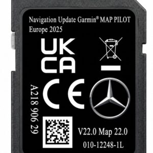 MERCEDES-BENZ GARMIN MAP PILOT A2189062704 V22 SAT NAV UPDATE SD CARD EUROPE 2026