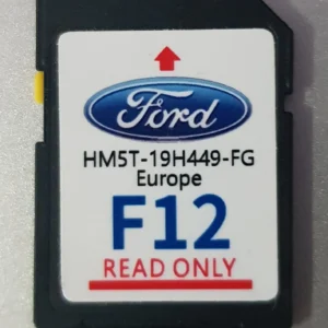 FORD SYNC2 F12 SAT NAV MAP UPDATE SD CARD EUROPE 2024