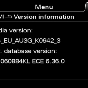 AUDI MMI 3G PLUS 6.36.0 HDD SAT NAV MAP UPDATE SD EUROPE 2023-2024