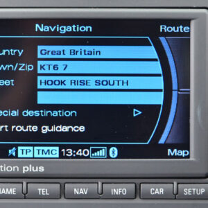 AUDI RNS-E SAT NAV MAP UPDATE SPEED CAMERAS + 7 DIGIT POSTCODE DVD EUROPE 2016