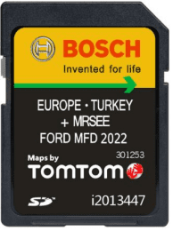 FORD MFD SAT NAV MAP UPDATE SD CARD EUROPE 2023