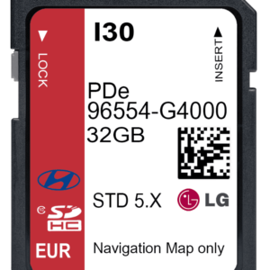 HYUNDAI GEN5 LG SAT NAV MAP UPDATE SD CARD EUROPE 2023/2024