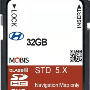 HYUNDAI TUCSON GEN5 KONA STD 5.X MOBIS  SAT NAV UPDATE SD CARD EUROPE 2023/2024