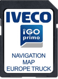 IVECO XP DAILY STRALIS HI-WAY  SAT NAV MAP UPDATE SD CARD EUROPE 2023/2024