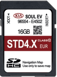 KIA GEN 4 SAT NAV MAP UPDATE SD CARD EUROPE 2023/2024