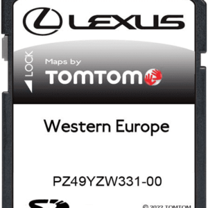 LEXUS MOVEON SAT NAV MAP UPDATE SD CARD EUROPE 2023