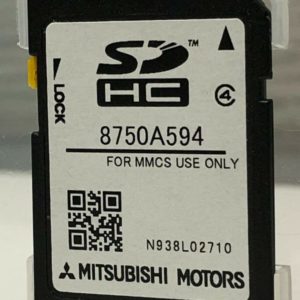 MITSUBISHI MMCS W15 W17 8750A594 SAT NAV MAP UPDATE SD CARD EUROPE 2024/2025