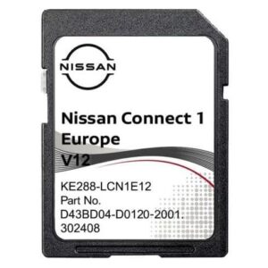 NISSAN CONNECT 1 V12 SAT NAV MAP UPDATE SD CARD 2022-2023