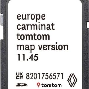 RENAULT CARMINAT SAT NAV MAP UPDATE V11.45 SD CARD EUROPE 2025/2026