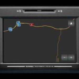 SCANIA TRUCK SAT NAV MAP UPDATE SD CARD EUROPE 2023