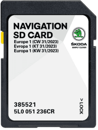 SKODA AMUNDSEN 2 DISCOVER MEDIA AS MIB2 SAT NAV MAP UPDATE SD CARD 2023/2024