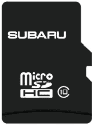 SUBARU GEN2 SAT NAV MAP UPDATE MICRO SD CARD 2023