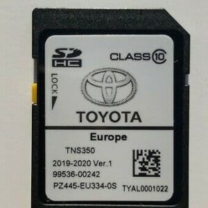 TOYOTA TNS350 SAT NAV MAP UPDATE SD CARD 2020