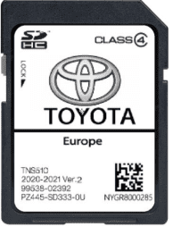 TOYOTA TNS510 SAT NAV MAP UPDATE SD CARD NAVIGATION  2020-2021