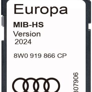 Audi MIB-HS SAT NAV MAP SD CARD EUROPE 2025